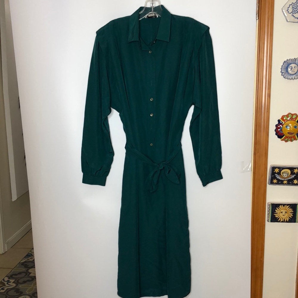 Vintage Schrader Sport Dress Self Belt 16 PLUS SIZE